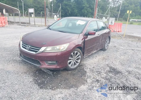 2014 Honda Accord Sport из США, поврежденный, VIN 1HGCR2F56EA124830